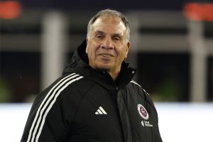 Revs head coach Bruce Arena