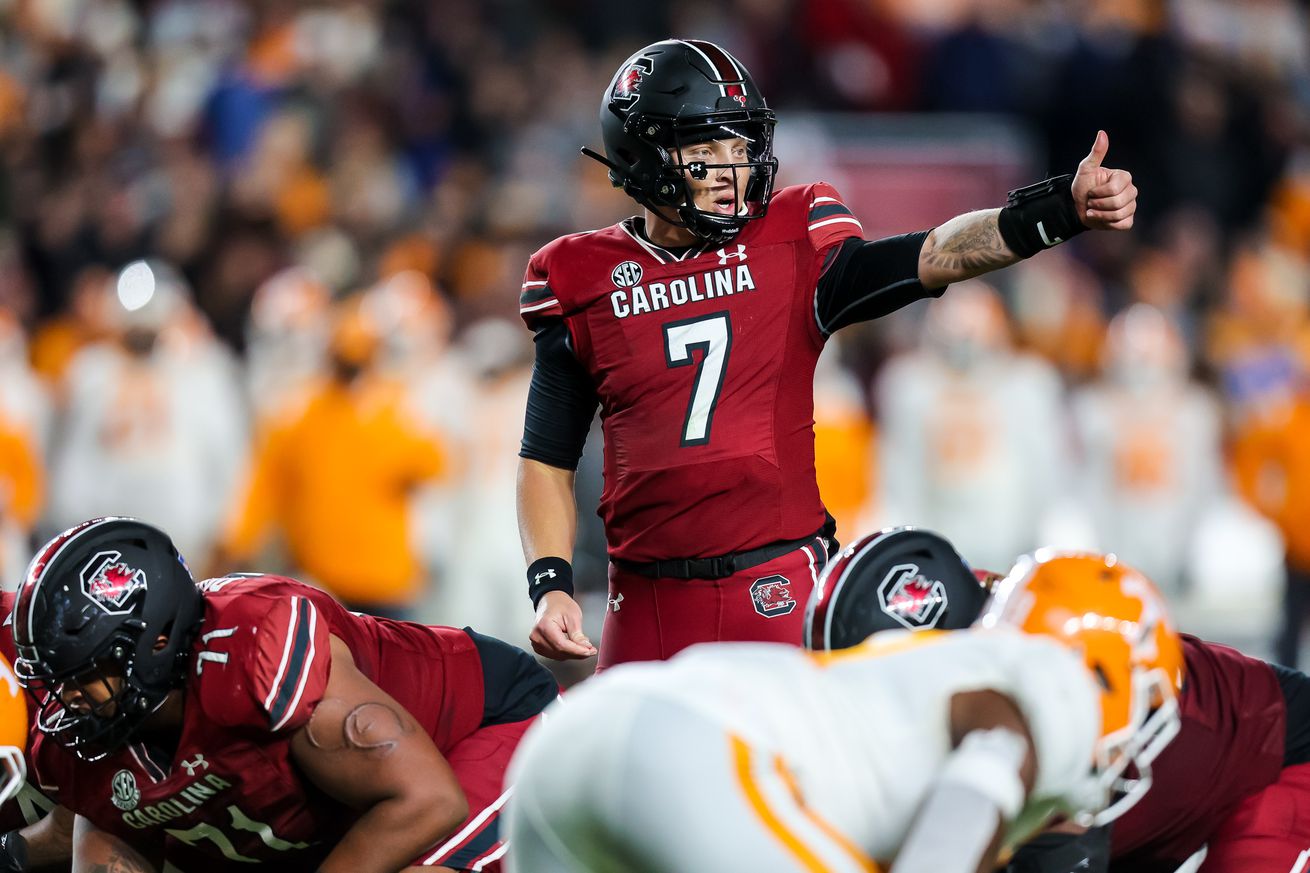 NCAA Football: Tennessee at South Carolina