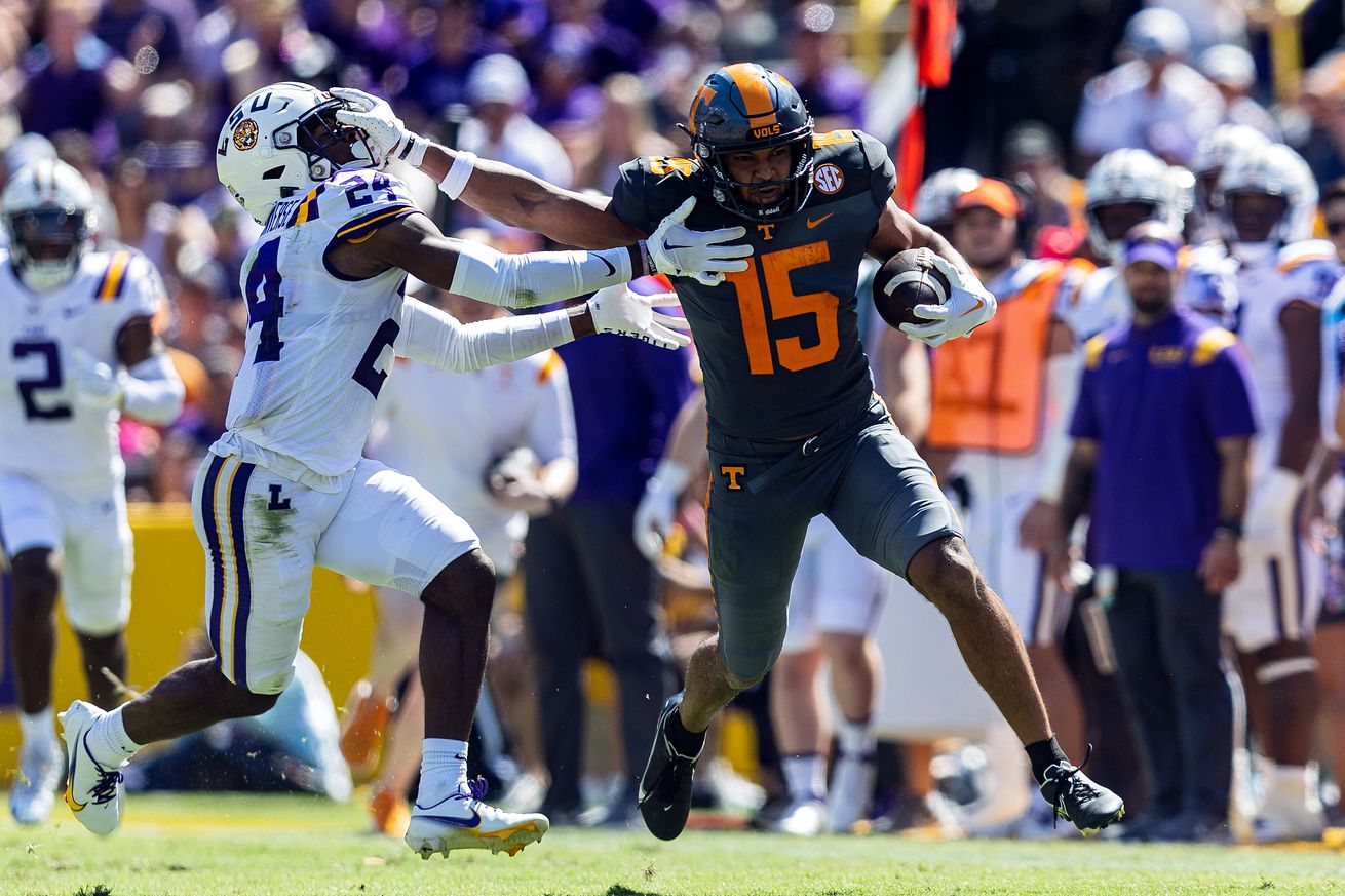 COLLEGE FOOTBALL: OCT 08 Tennessee at LSU