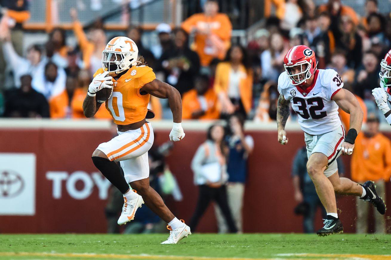 COLLEGE FOOTBALL: NOV 18 Georgia at Tennessee