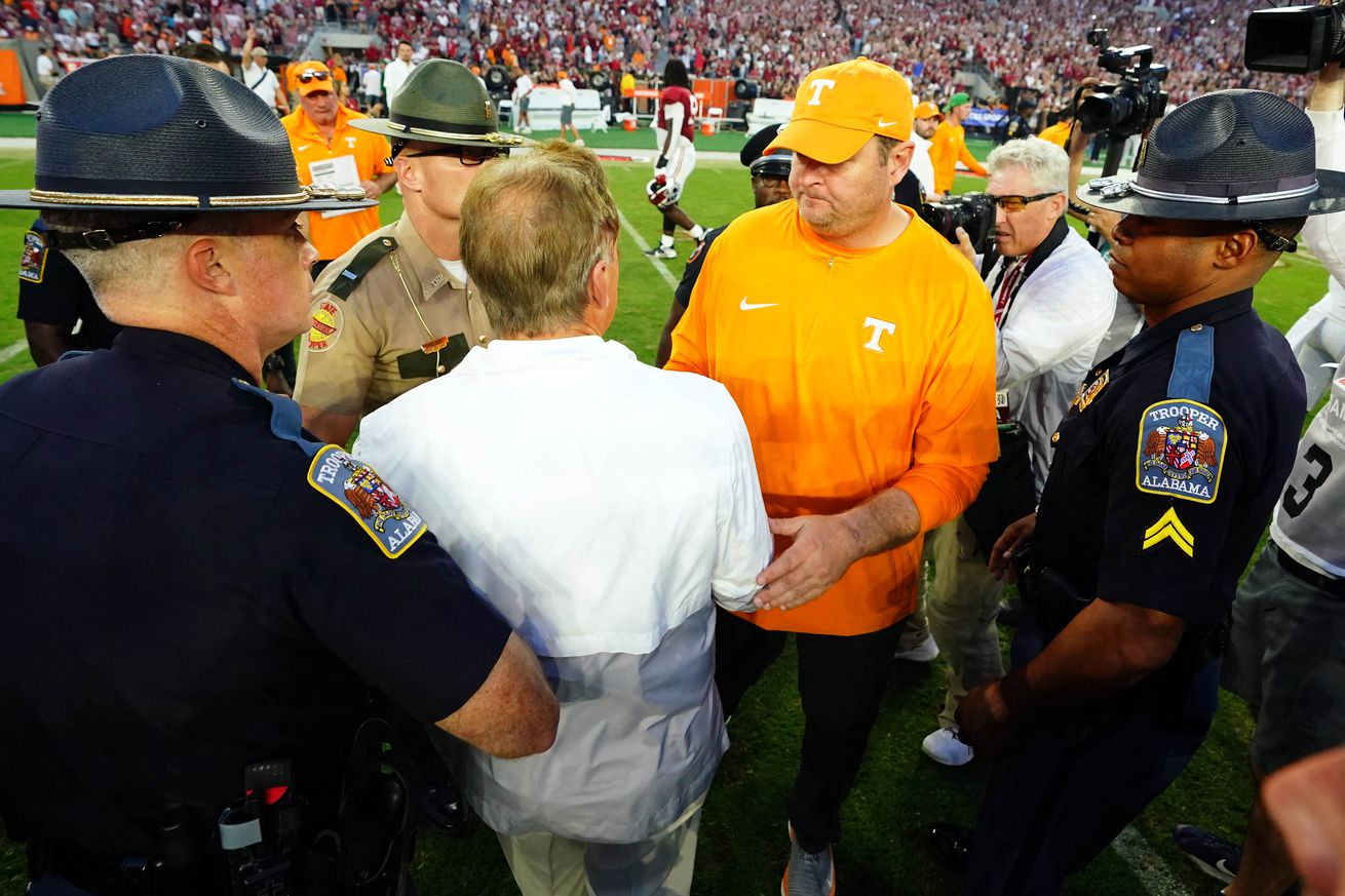 NCAA Football: Tennessee at Alabama