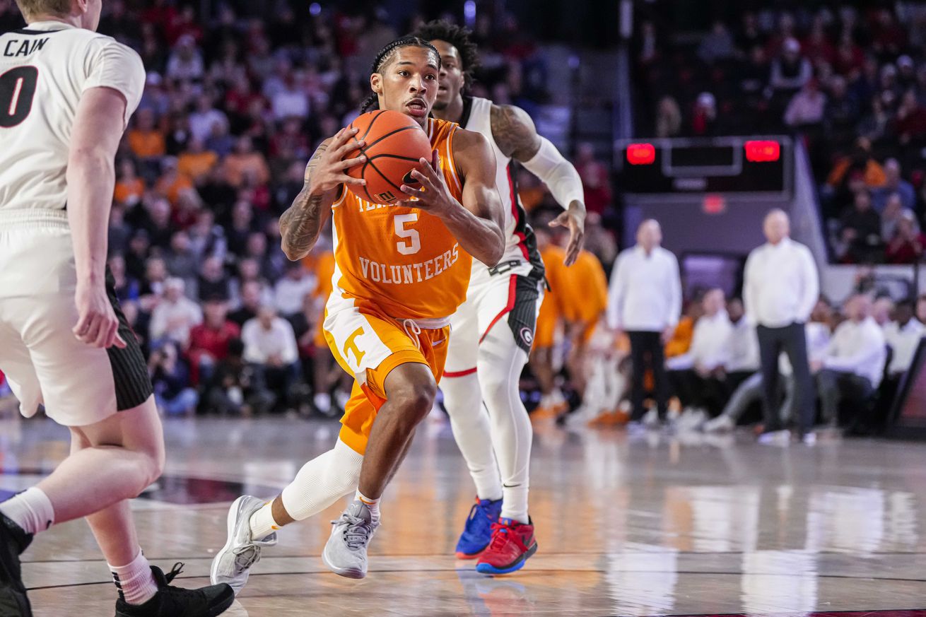 NCAA Basketball: Tennessee at Georgia