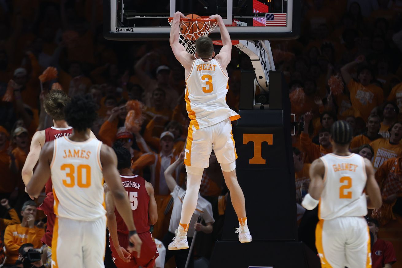 NCAA Basketball: Alabama at Tennessee