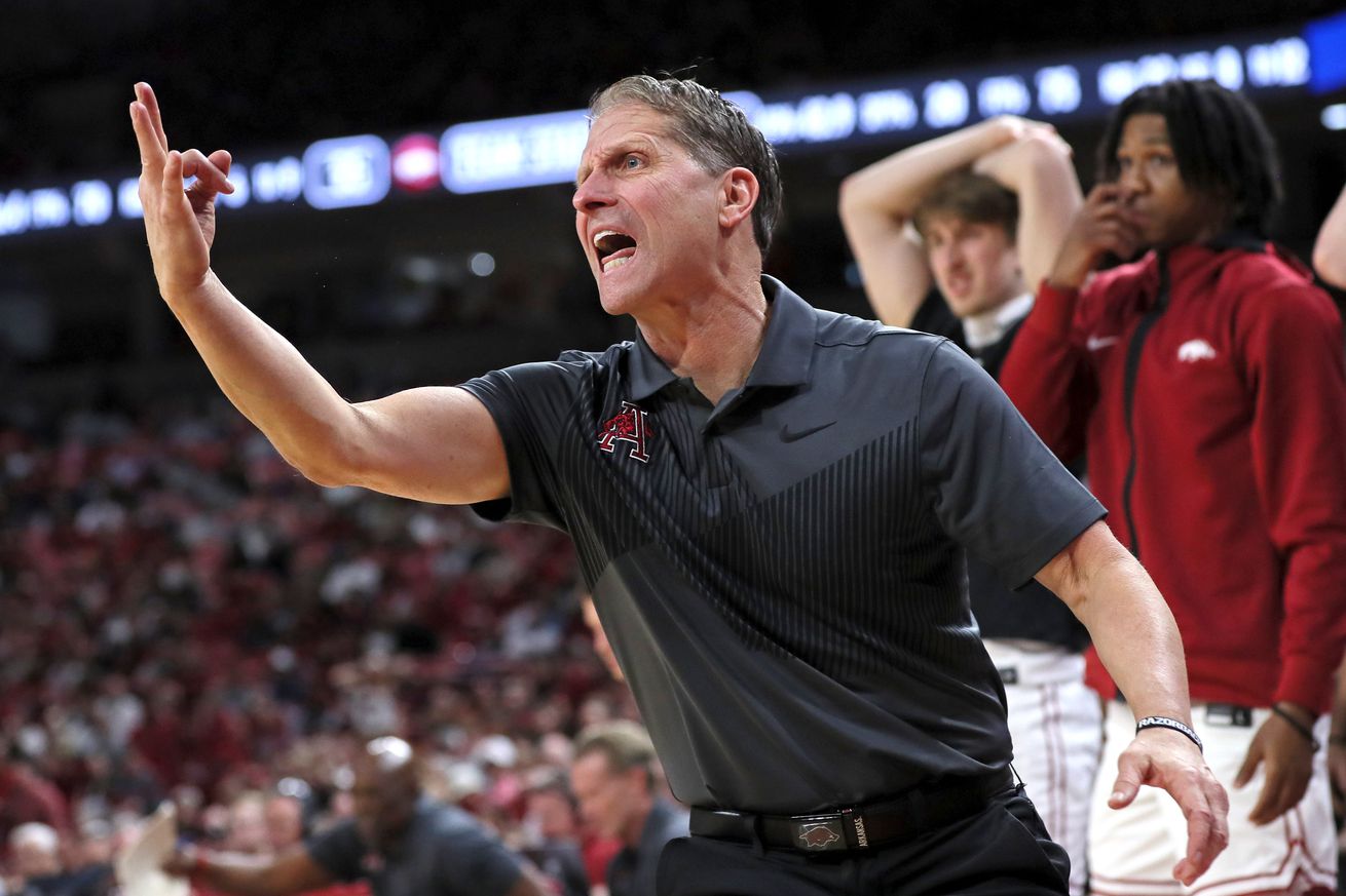 NCAA Basketball: Georgia at Arkansas