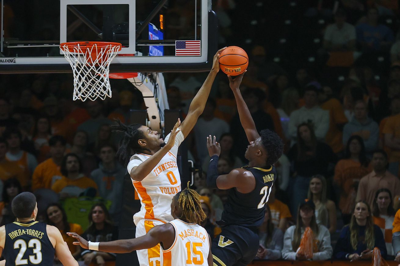 NCAA Basketball: Vanderbilt at Tennessee