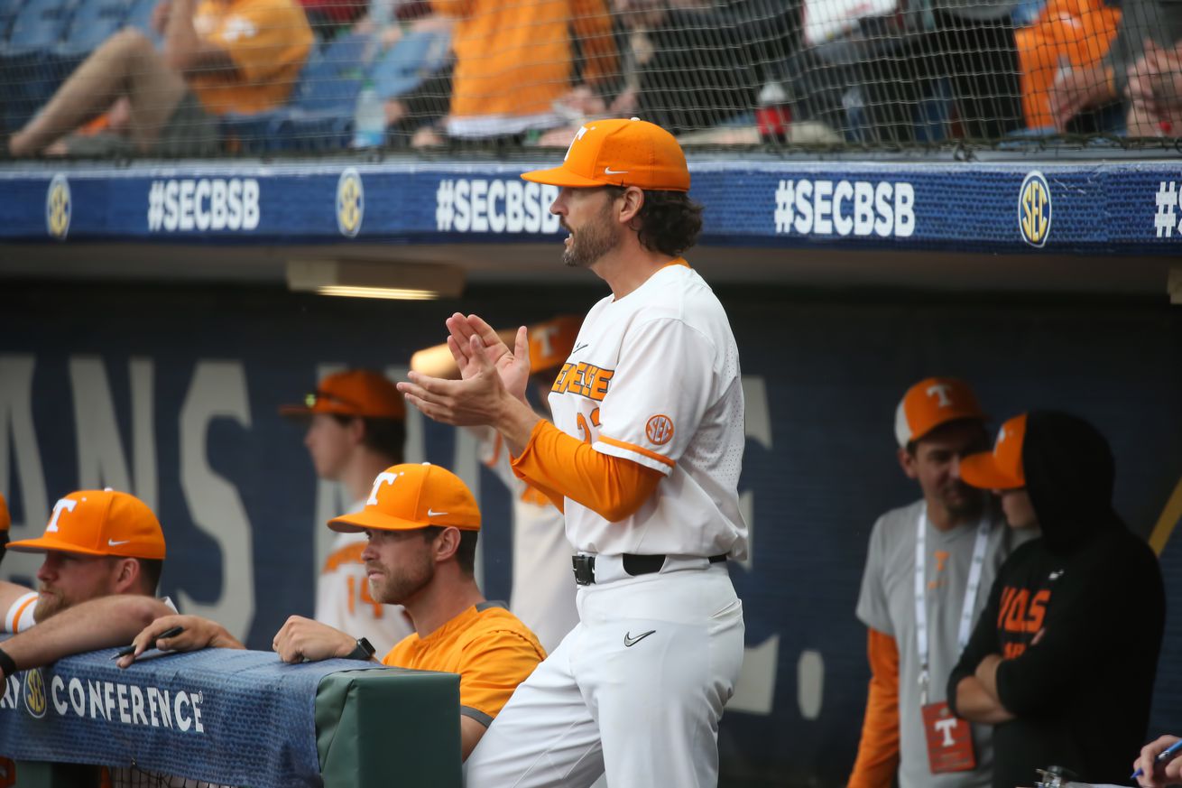COLLEGE BASEBALL: MAY 23 SEC Baseball Tournament - Tennessee vs Texas A&M