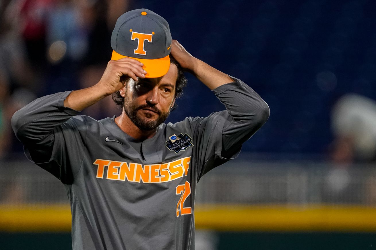 NCAA Baseball: College World Series-LSU vs Tennessee