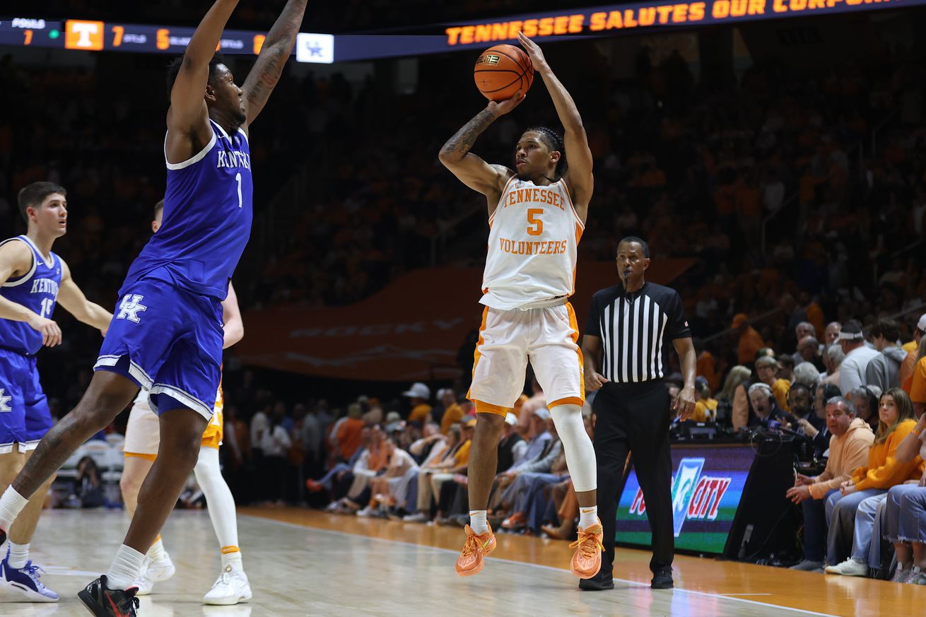 NCAA Basketball: Kentucky at Tennessee
