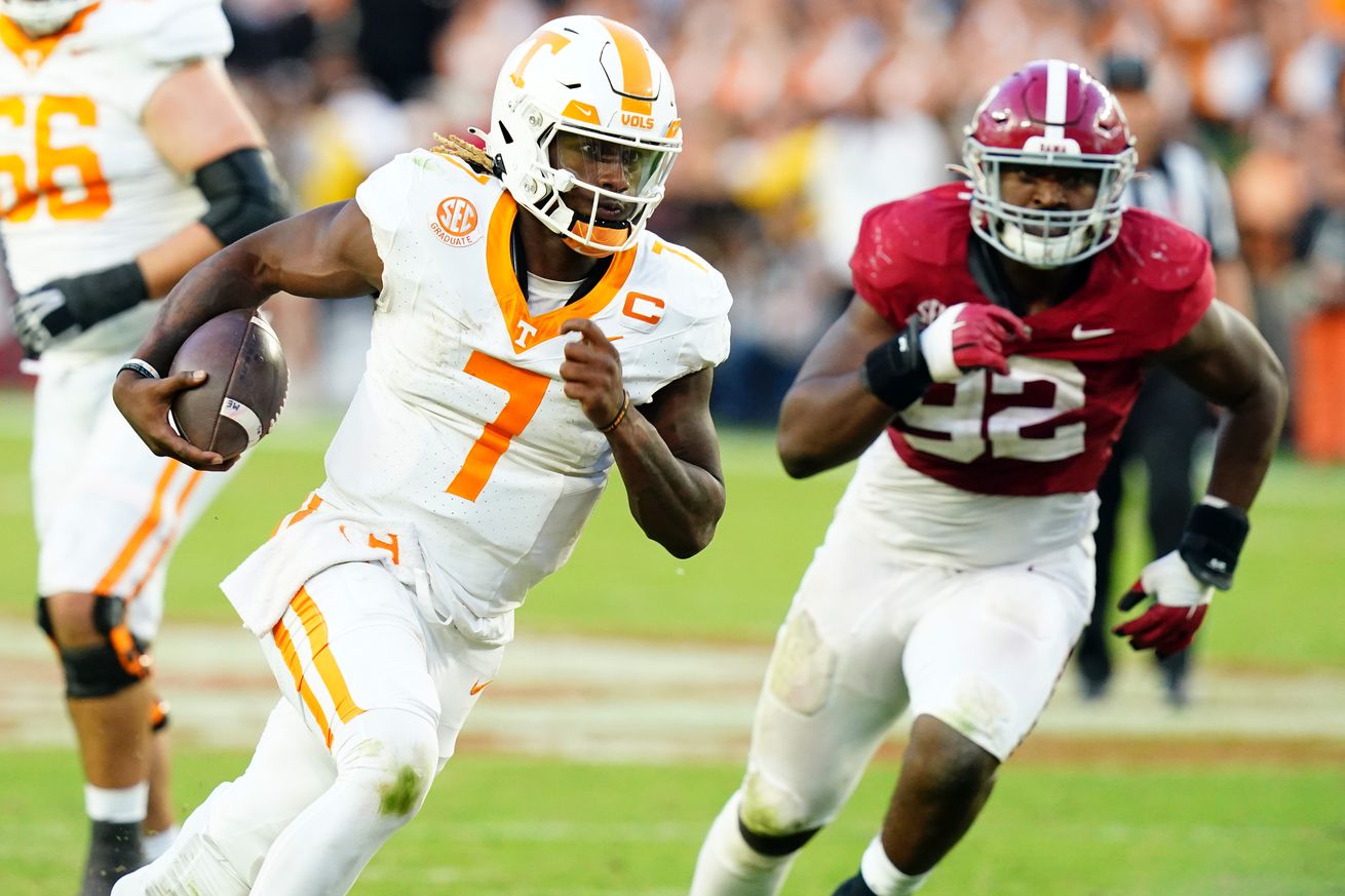 NCAA Football: Tennessee at Alabama