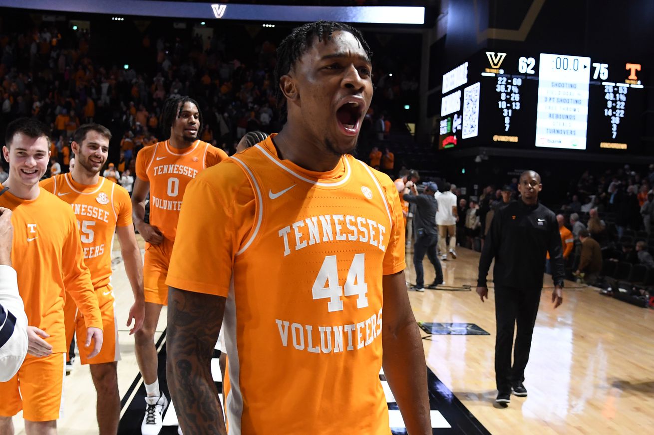 NCAA Basketball: Tennessee at Vanderbilt