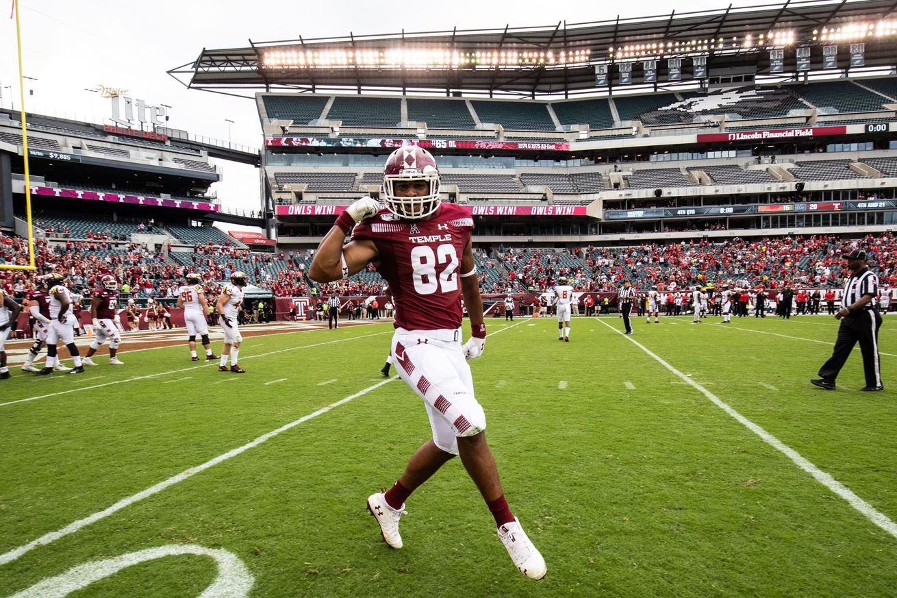 NCAA Football: Maryland at Temple