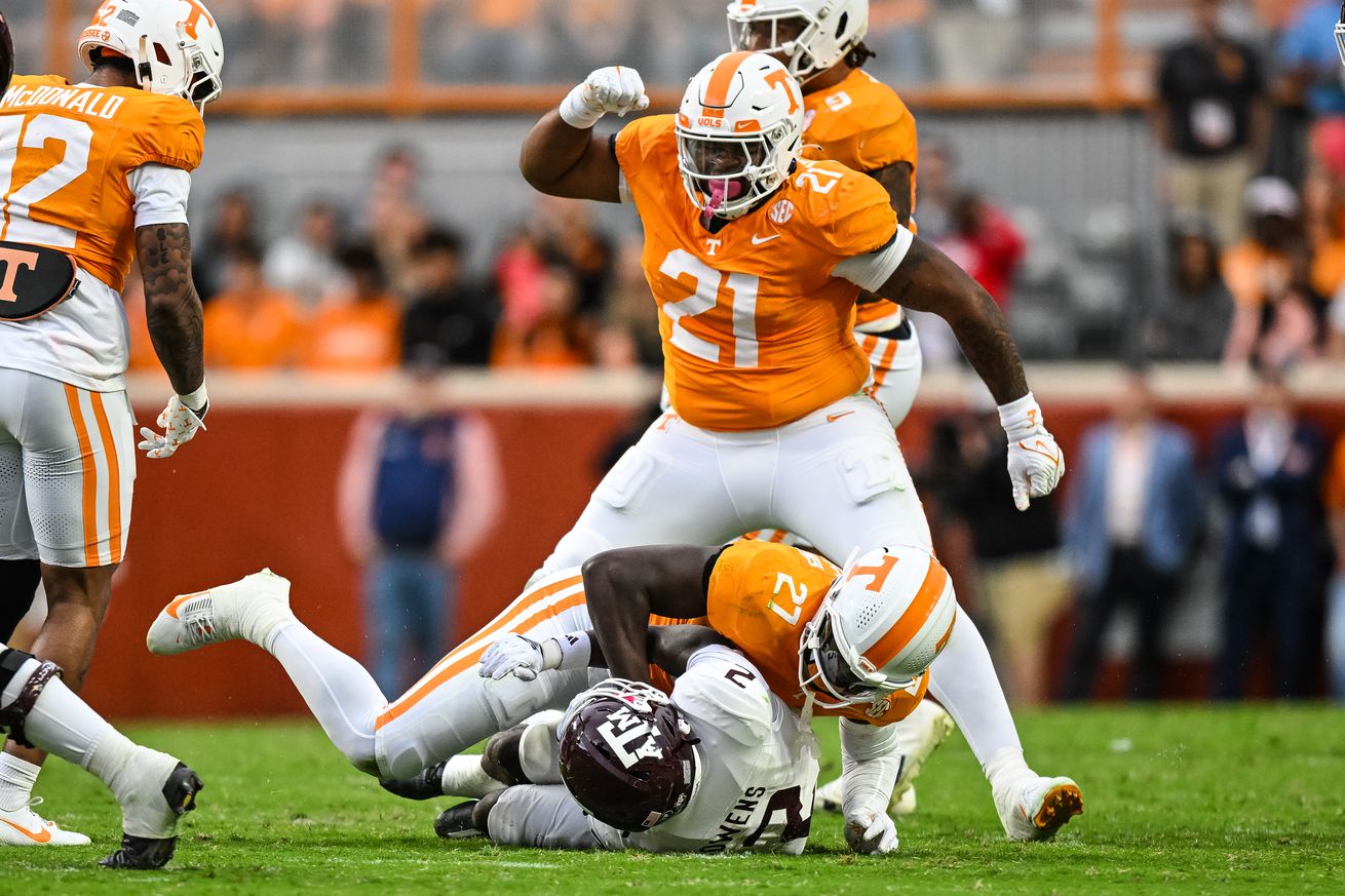 COLLEGE FOOTBALL: OCT 14 Texas A&M at Tennessee
