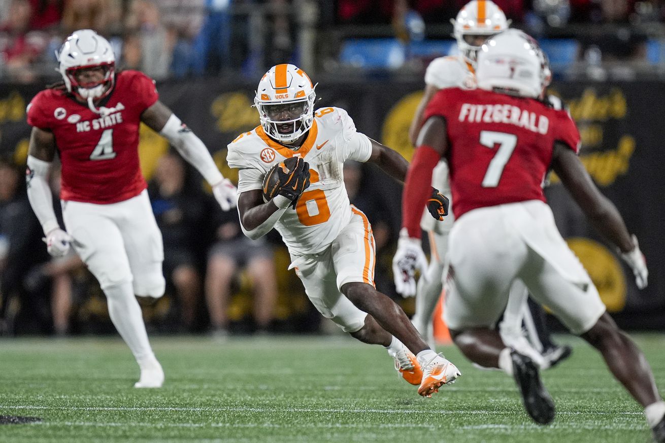 NCAA Football: Tennessee at North Carolina State