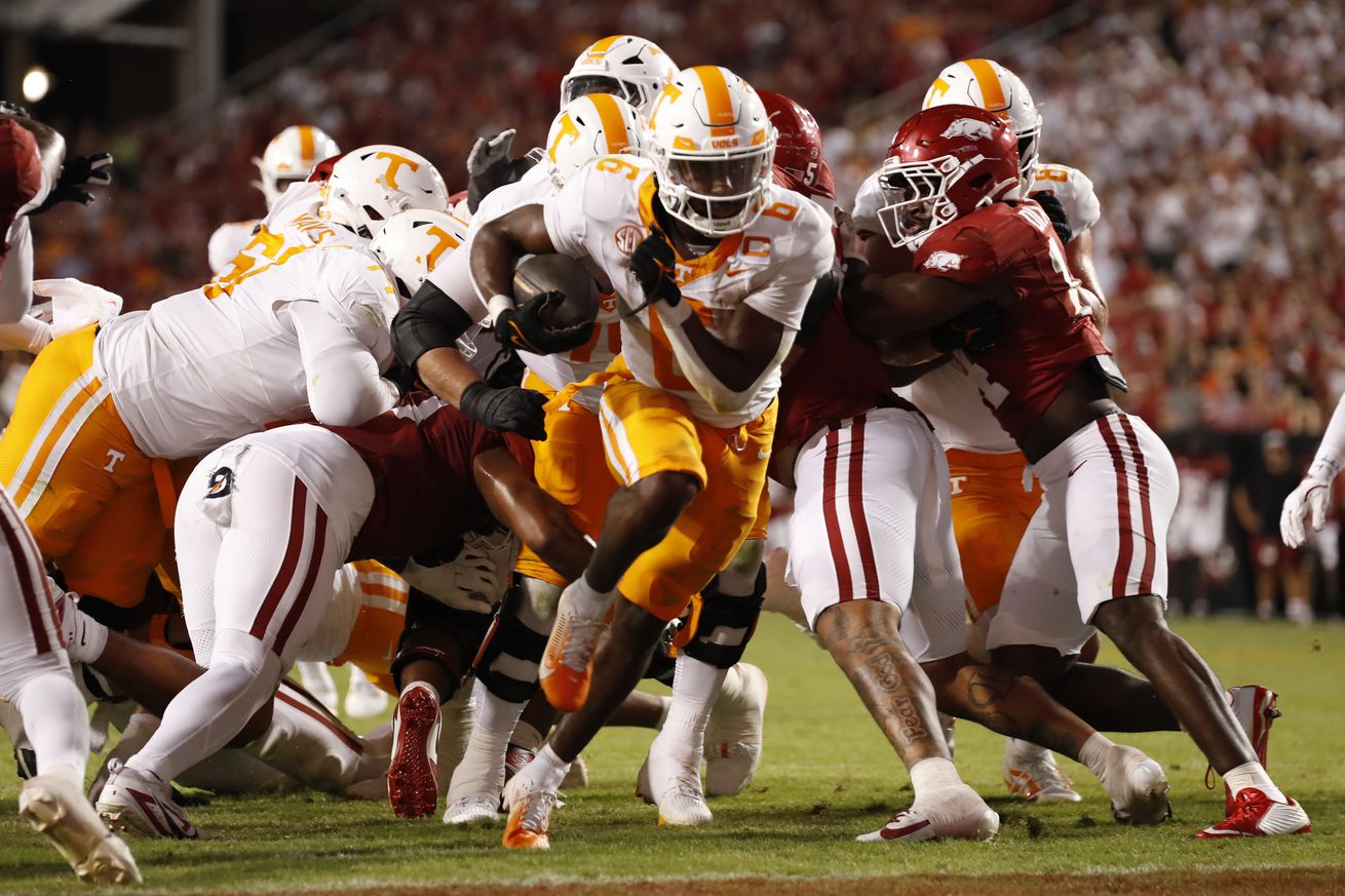 COLLEGE FOOTBALL: OCT 05 Tennessee at Arkansas