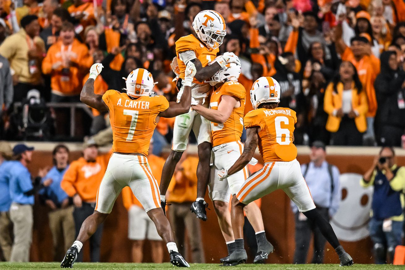 COLLEGE FOOTBALL: OCT 19 Alabama at Tennessee