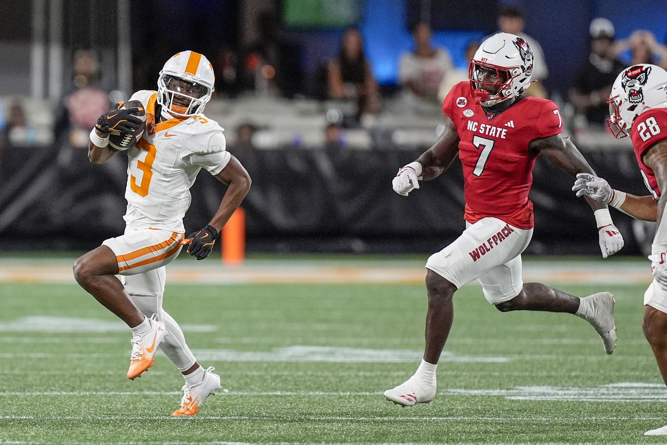 NCAA Football: Tennessee at North Carolina State