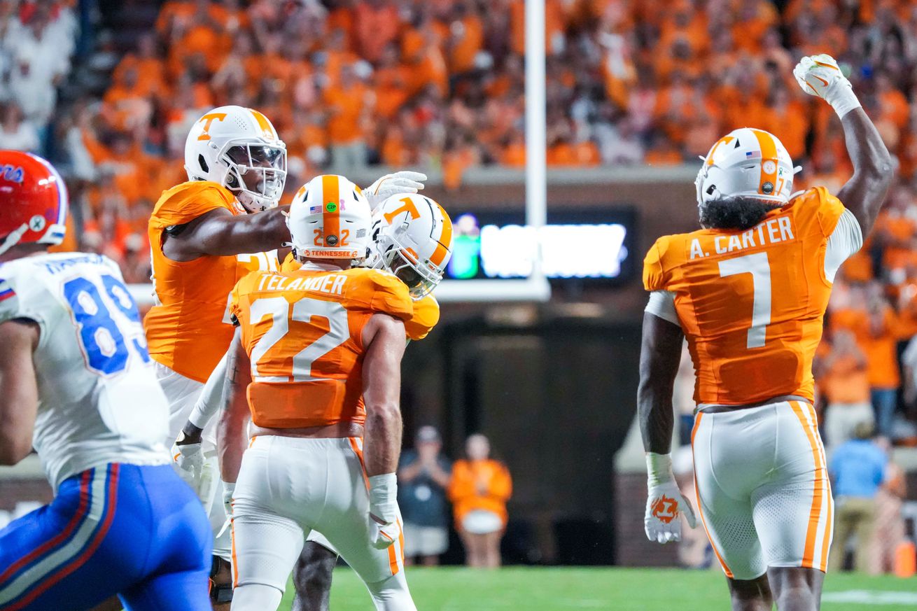 NCAA Football: Florida at Tennessee