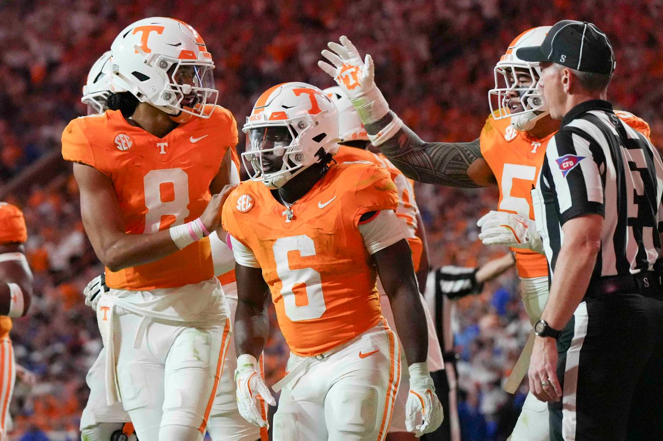 NCAA Football: Florida at Tennessee