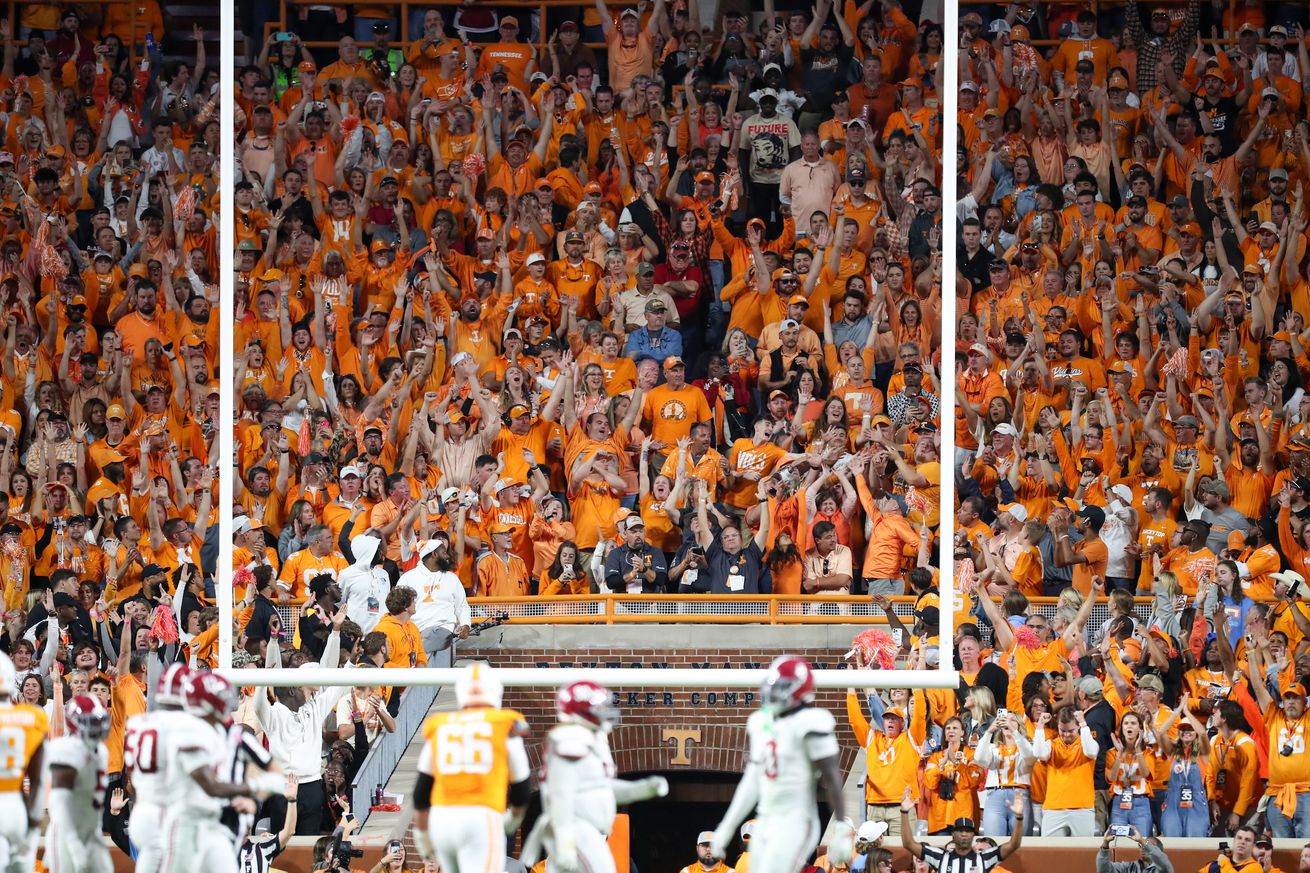 NCAA Football: Alabama at Tennessee