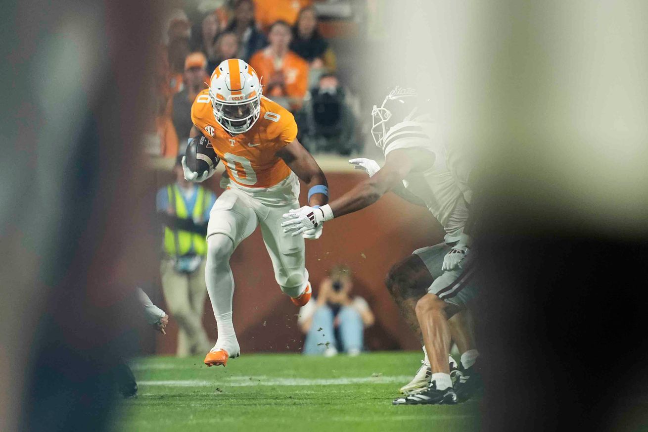 NCAA Football: Mississippi State at Tennessee