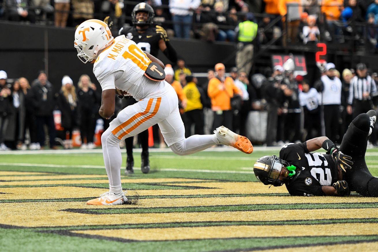 NCAA Football: Tennessee at Vanderbilt