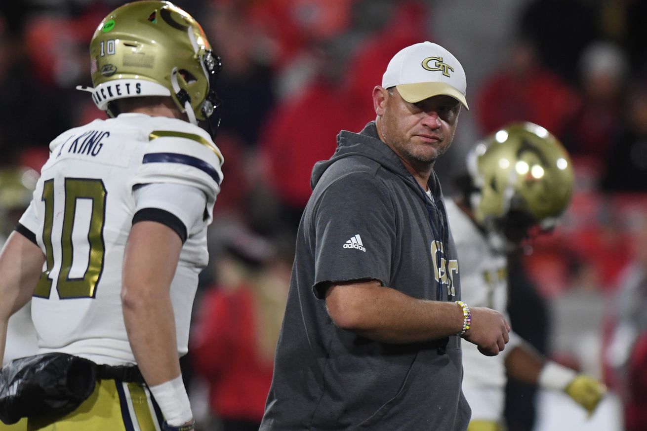 COLLEGE FOOTBALL: NOV 29 Georgia Tech at Georgia