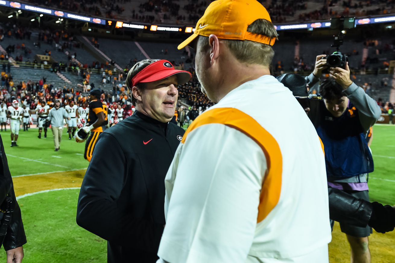 NCAA Football: Georgia at Tennessee