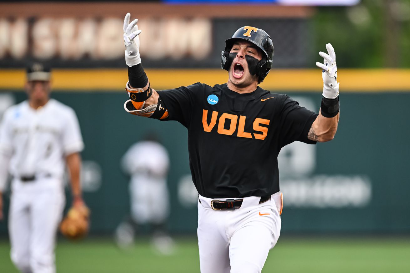 NCAA BASEBALL: JUN 01 Division I Regional - Wake Forest vs Tennessee